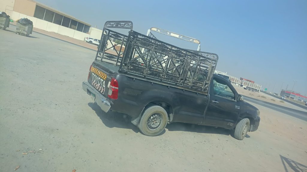 Pickup for Cargo Transport in Sajaa 